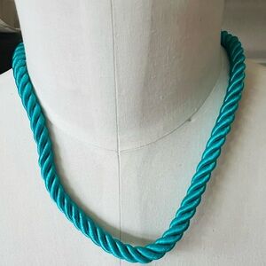 Heidi Daus 🆕 Turquoise Pin Enhancer Cord Necklace